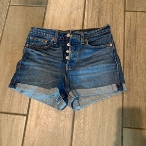 Levi’s denim shorts
